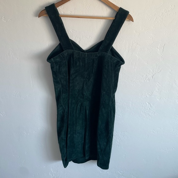 Wild Fable Dark Green Corduroy Mini Dress - Picture 8 of 9